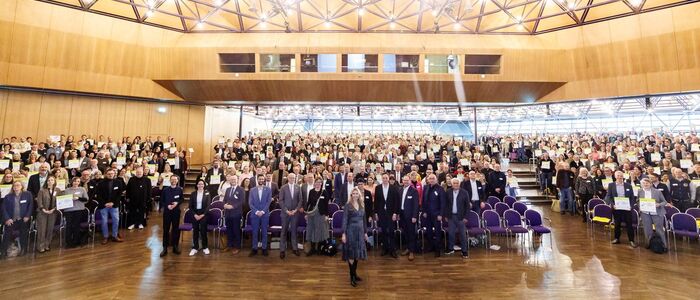 Gruppenbild Auftaktsveranstaltung Startchancenprogramm